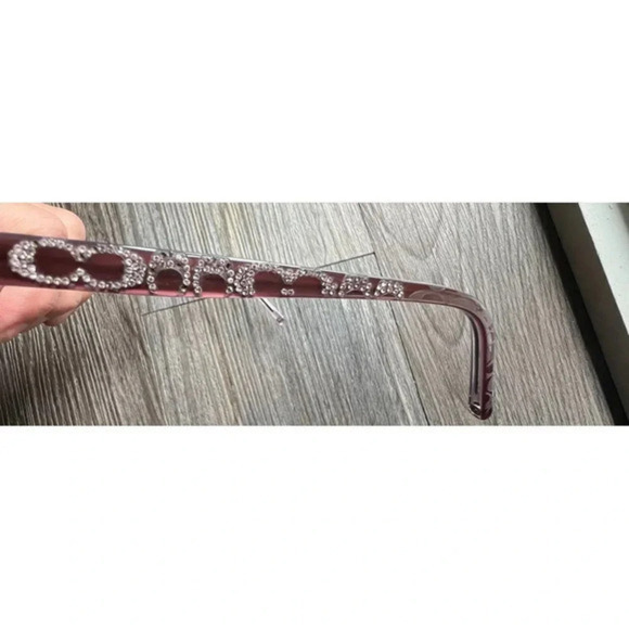 Coach Twila Brown/Lilac Eyeglasses - Picture 5 of 7